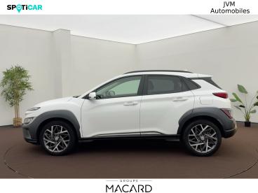 SPOTICAR Hyundai Kona 1.6 Gdi 141ch Hybrid Executive Dct-6 Occasion - Suv-4x4 Hybride Atlas White - Boe - 1204086008_1
