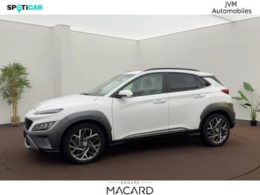 SPOTICAR Hyundai Kona 1.6 Gdi 141ch Hybrid Executive Dct-6 Occasion - Suv-4x4 Hybride Atlas White - Boe - 1204086008_2