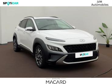 SPOTICAR Hyundai Kona 1.6 Gdi 141ch Hybrid Executive Dct-6 Occasion - Suv-4x4 Hybride Atlas White - Boe - 1204086008_4
