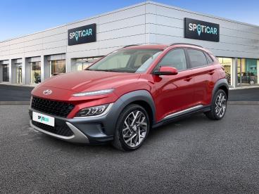 SPOTICAR Hyundai Kona 1.6 Gdi 141ch Hybrid Intuitive Dct-6 Occasion - Suv-4x4 Hybride Pulse Red Métal - Reims - 1204107790_1