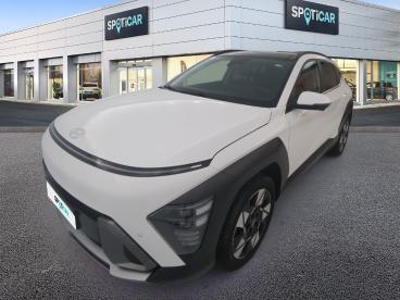 SPOTICAR Hyundai Kona Hybrid 141 Executive Occasion - Suv-4x4 Hybride Blanc - Le Grand Quevilly - 1204125999_1