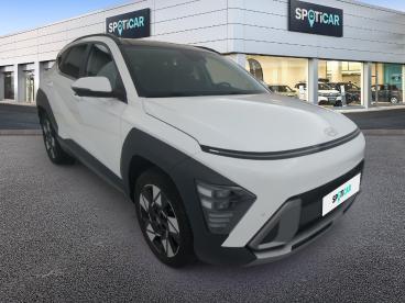 SPOTICAR Hyundai Kona Hybrid 141 Executive Occasion - Suv-4x4 Hybride Blanc - Le Grand Quevilly - 1204125999_3