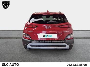 SPOTICAR Hyundai Kona 1.6 Gdi 141ch Hybrid Intuitive Dct-6 Occasion - Suv-4x4 Hybride Pulse Red Métal - Langon - 1204135706_5