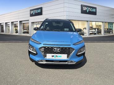 SPOTICAR Hyundai Kona 1.0 T-gdi 120ch Executive Occasion - Suv-4x4 Essence Blue Lagoon Avec Toit Phantom Black - Fontenay Sur Eure - 1204192014_2