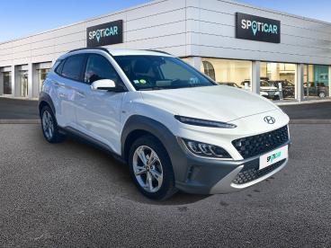 SPOTICAR Hyundai Kona 1.6 Crdi 136ch Hybrid 48v Creative Dct-7 Occasion - Suv-4x4 Hybride Bleu - Dizy - 1204226389_3