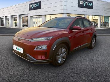 SPOTICAR Hyundai Kona Electric Electrique 39 Kwh - 136 Ch Intuitive Occasion - Suv-4x4 Electrique Rouge Fonce - Barberey-saint-sulpice - 1203326923_1