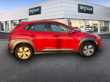 SPOTICAR Hyundai Kona Electric Electrique 39 Kwh - 136 Ch Intuitive Occasion - Suv-4x4 Electrique Rouge Fonce - Barberey-saint-sulpice - 1203326923_4