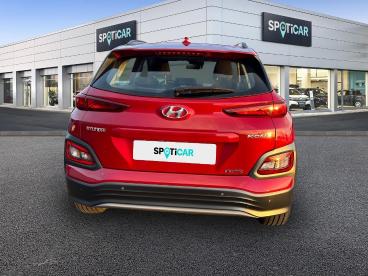 SPOTICAR Hyundai Kona Electric Electrique 39 Kwh - 136 Ch Intuitive Occasion - Suv-4x4 Electrique Rouge Fonce - Barberey-saint-sulpice - 1203326923_5