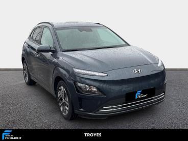SPOTICAR Hyundai Kona Electric Electrique 39 Kwh - 136 Ch Intuitive Occasion - Suv-4x4 Electrique Bleu Fonce - Barberey-saint-sulpice - 1203962733_3