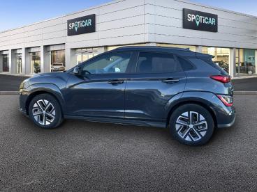 SPOTICAR Hyundai Kona Electric Electrique 39 Kwh - 136 Ch Intuitive Occasion - Suv-4x4 Electrique Gris Fonce - Barberey-saint-sulpice - 1204194740_4