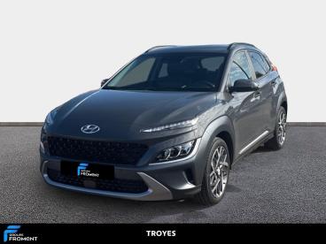 SPOTICAR Hyundai Kona Hybrid 141 Executive Occasion - Suv-4x4 Hybride Gris Fonce - La Chapelle Saint-luc Cedex - 1203973378_1