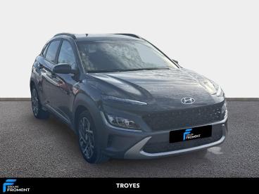 SPOTICAR Hyundai Kona Hybrid 141 Executive Occasion - Suv-4x4 Hybride Gris Fonce - La Chapelle Saint-luc Cedex - 1203973378_3
