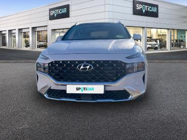 SPOTICAR Hyundai Santa Fe Santafe 1.6 T-gdi Plug-in 265 Htrac Bva6 Executive Occasion - Suv-4x4 Hybride Rechargeable Blanc - Barberey-saint-sulpice - 1203871276_2