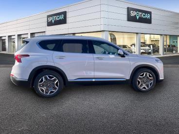 SPOTICAR Hyundai Santa Fe Santafe 1.6 T-gdi Plug-in 265 Htrac Bva6 Executive Occasion - Suv-4x4 Hybride Rechargeable Blanc - Barberey-saint-sulpice - 1203871276_4