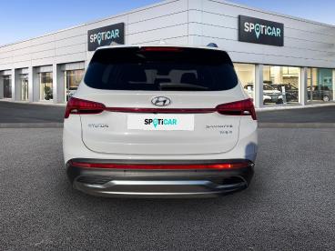 SPOTICAR Hyundai Santa Fe Santafe 1.6 T-gdi Plug-in 265 Htrac Bva6 Executive Occasion - Suv-4x4 Hybride Rechargeable Blanc - Barberey-saint-sulpice - 1203871276_5