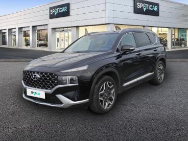 SPOTICAR Hyundai Santa Fe Santafe 1.6 T-gdi 230ch Hybrid Executive Bva6 Occasion - Suv-4x4 Hybride Abyss Black Métal - Dunkerque - 1203903758_1