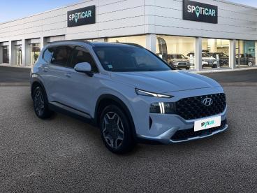 SPOTICAR Hyundai Santa Fe Santafe 1.6 T-gdi Plug-in 265 Htrac Bva6 Executive Occasion - Suv-4x4 Hybride Rechargeable Blanc - Saint Maximin - 1203916190_3