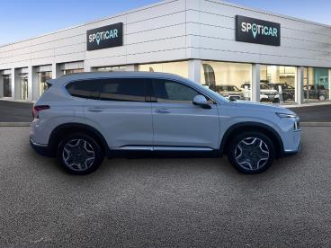 SPOTICAR Hyundai Santa Fe Santafe 1.6 T-gdi Plug-in 265 Htrac Bva6 Executive Occasion - Suv-4x4 Hybride Rechargeable Blanc - Saint Maximin - 1203916190_4