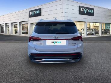 SPOTICAR Hyundai Santa Fe Santafe 1.6 T-gdi Plug-in 265 Htrac Bva6 Executive Occasion - Suv-4x4 Hybride Rechargeable Blanc - Saint Maximin - 1203916190_5
