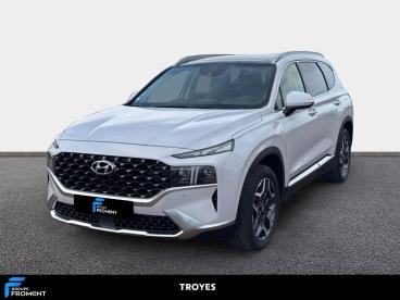 SPOTICAR Hyundai Santa Fe Santafe 1.6 T-gdi Hybrid 230 Bva6 Executive Occasion - Suv-4x4 Hybride Blanc - La Chapelle Saint-luc Cedex - 1204000027_1