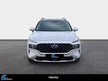 SPOTICAR Hyundai Santa Fe Santafe 1.6 T-gdi Hybrid 230 Bva6 Executive Occasion - Suv-4x4 Hybride Blanc - La Chapelle Saint-luc Cedex - 1204000027_2