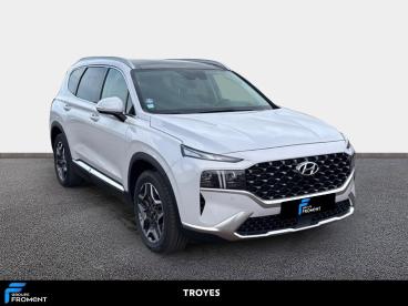 SPOTICAR Hyundai Santa Fe Santafe 1.6 T-gdi Hybrid 230 Bva6 Executive Occasion - Suv-4x4 Hybride Blanc - La Chapelle Saint-luc Cedex - 1204000027_3