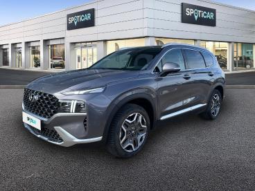 SPOTICAR Hyundai Santa Fe Santafe 1.6 T-gdi Hybrid 230 Bva6 Executive Occasion - Suv-4x4 Hybride Gris Fonce - Barberey-saint-sulpice - 1204016511_1