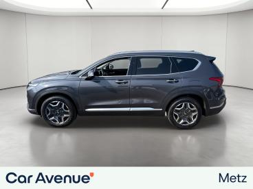 SPOTICAR Hyundai Santa Fe Santafe 1.6 T-gdi Plug-in 265 Htrac Bva6 Business Occasion - Suv-4x4 Hybride Rechargeable Gris Clair - Metz - 1204136772_2