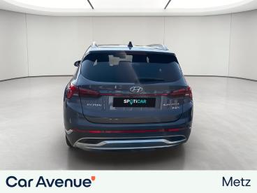 SPOTICAR Hyundai Santa Fe Santafe 1.6 T-gdi Plug-in 265 Htrac Bva6 Business Occasion - Suv-4x4 Hybride Rechargeable Gris Clair - Metz - 1204136772_4