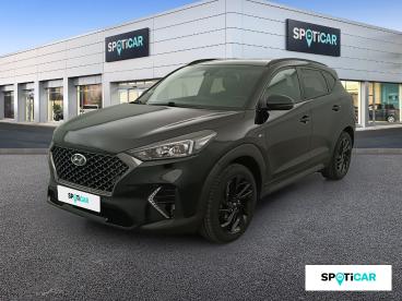 SPOTICAR Hyundai Tucson 1.6 Crdi 136ch N Line Dct-7 Euro6d-evap Occasion - Suv-4x4 Diesel Phantom Black - Gaillac - 1203980359_1