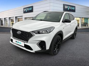 SPOTICAR Hyundai Tucson 1.6 Crdi 136 Hybrid 48v Dct-7 Creative Occasion - Suv-4x4 Diesel Polar White - Joinville Le Pont - 1203990588_1