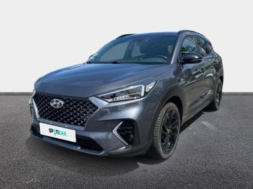 SPOTICAR Hyundai Tucson 1.6 Crdi 136 Hybrid 48v Dct-7 N Line Exe Occasion - Suv-4x4 Hybride Gris Foncé - Saint Malo - 1204041310_1