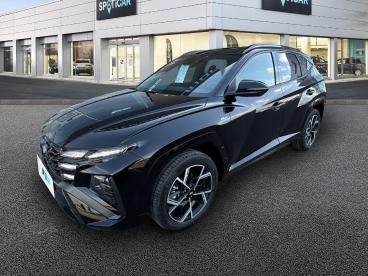 SPOTICAR Hyundai Tucson 1.6 T-gdi 239 Hybrid Bva6 N Line Ultime Edition Occasion - Suv-4x4 Hybride Abyss Black - Barberey-saint-sulpice - 1204110473_1