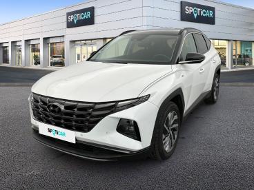 SPOTICAR Hyundai Tucson 1.6 T-gdi 150 Hybrid 48v Ibvm Creative Occasion - Suv-4x4 Essence Atlas White / Phamtom Black - Fontenay Sous Bois - 1204142051_1