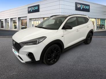 SPOTICAR Hyundai Tucson 1.6 Crdi 136 Hybrid 48v Dct-7 N Line Edition Occasion - Suv-4x4 Diesel Blanc - Villeneuve d'ascq - 1204162853_1
