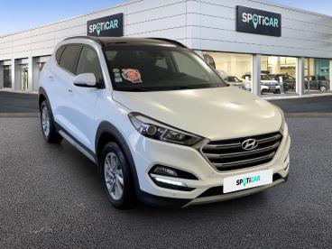 SPOTICAR Hyundai Tucson 1.7 Crdi 115ch Creative 2wd Occasion - Suv-4x4 Diesel Polar White - Dechy - 1204163634_1