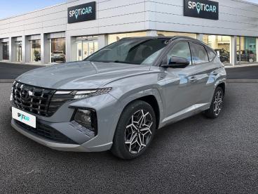 SPOTICAR Hyundai Tucson 1.6 T-gdi 150 Hybrid 48v N Line Occasion - Suv-4x4 Hybride Shadow Grey - Barberey-saint-sulpice - 1204215969_1