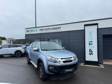 SPOTICAR Isuzu D-max 2.5 Td 163 Crew Quasar A/c 4x4 Automatic Occasion - Utilitaire Diesel Mineral Gray - Caudan - 1203844889_1