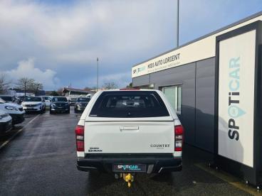 SPOTICAR Isuzu D-max 1.9 Ddi 164ch Crew Planet A/c 4x4 Occasion - Utilitaire Diesel Blanc - Caudan - 1203844890_4