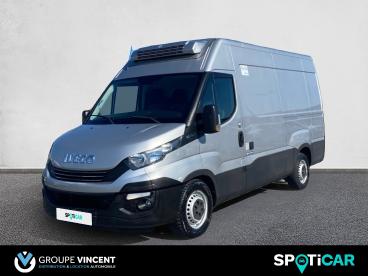 SPOTICAR Iveco Daily 35 S L3h2 3.5t 155 Pm Tm Frigorifique Lamberet Occasion - Utilitaire Diesel Blanc - Saint Doulchard - 1203871323_1