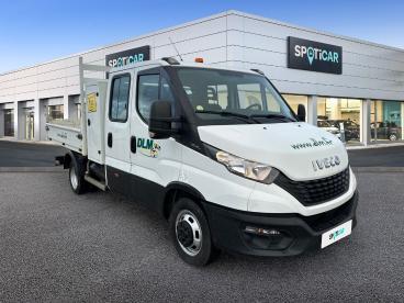 SPOTICAR Iveco Daily Chassis Dble Cab 35c 14s P Emp 3750 Quad-leaf Hi M Occasion - Utilitaire Diesel Blanc - Massy - 1203873442_3