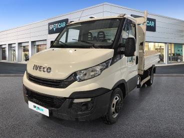 SPOTICAR Iveco Daily Chassis Cab 35 C 12 Emp 3450 Quad-leaf Hi Matic Occasion - Utilitaire Diesel Blanc - Bondy - 1203892114_1