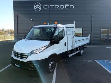 SPOTICAR Iveco Daily 3.0 35c16h 3.0 Benne Occasion - Familiale Diesel Blanc - La Fleche - 1203948961_3