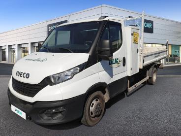SPOTICAR Iveco Daily Chassis Cab 35 C 14s Emp 3000 Quad-leaf Hi Matic Occasion - Utilitaire Diesel Blanc - Villeneuve d'ascq - 1203978207_1