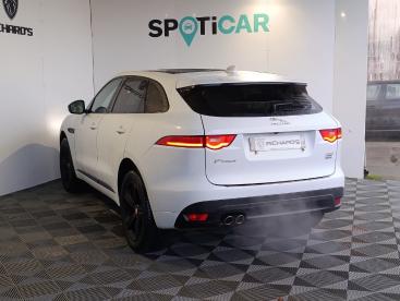 SPOTICAR Jaguar F-pace R-sport 2l D 180ch Bva8 4x4 Occasion - Suv-4x4 Diesel Blanc - Treillieres - 1203858784_4