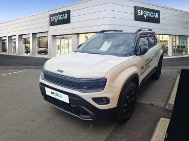 SPOTICAR Jeep Avenger 1.2 Turbo T3 145ch Mhev Overland Bvr6 4xe Occasion - Suv-4x4 Hybride Snow + Toit Volcano - Villeneuve-d'ascq - 1203572569_1