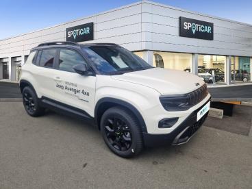 SPOTICAR Jeep Avenger 1.2 Turbo T3 145ch Mhev Overland Bvr6 4xe Occasion - Suv-4x4 Hybride Snow + Toit Volcano - Villeneuve-d'ascq - 1203572569_3