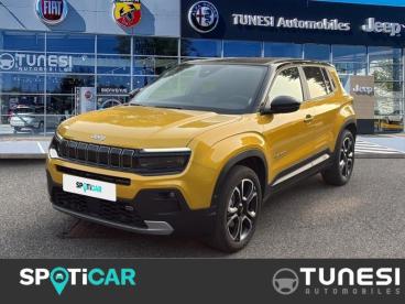 SPOTICAR Jeep Avenger Electrique 156ch 115kw Summit Occasion - Suv-4x4 Electrique Sun Métallisé + Toit Volcano - Bourgoin-jallieu - 1203642356_1