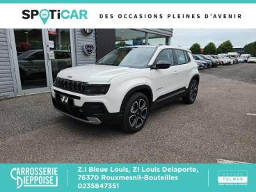 SPOTICAR Jeep Avenger 1.2 Turbo T3 100ch Altitude + Occasion - Suv-4x4 Essence Snow - Rouxmesnil-bouteilles - 1203677353_1