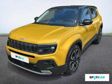 SPOTICAR Jeep Avenger Electrique 156ch 115kw Summit Occasion - Suv-4x4 Electrique Sun Métallisé + Toit Volcano - Narbonne - 1203697657_1